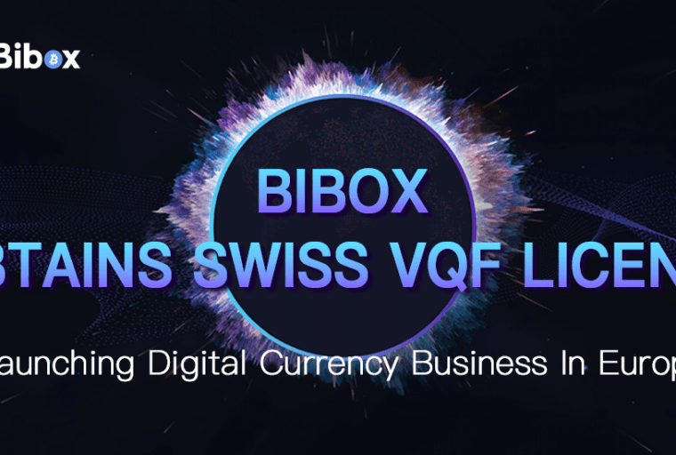 PR: Bibox Gains Swiss VQF License - Accelerating Global Expansion