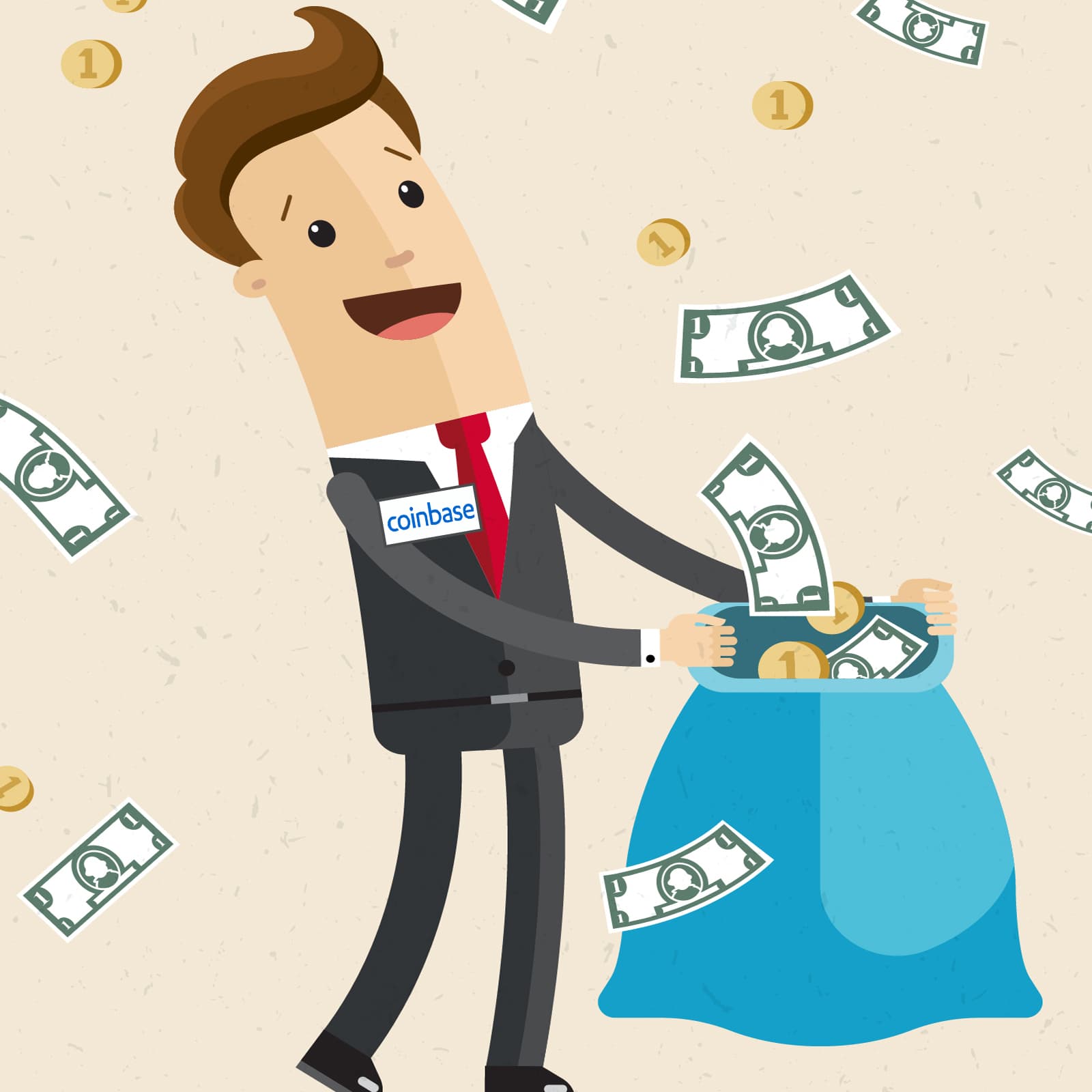 Coinbase Raises $300 Million, Reaching $8 Billion Valuation