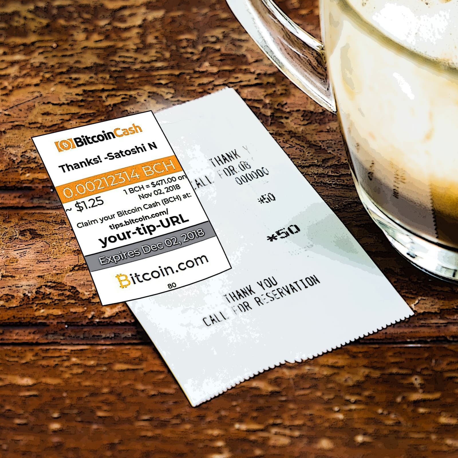 Express Your Gratitude With Bitcoin.com's New Smart Tip Generator