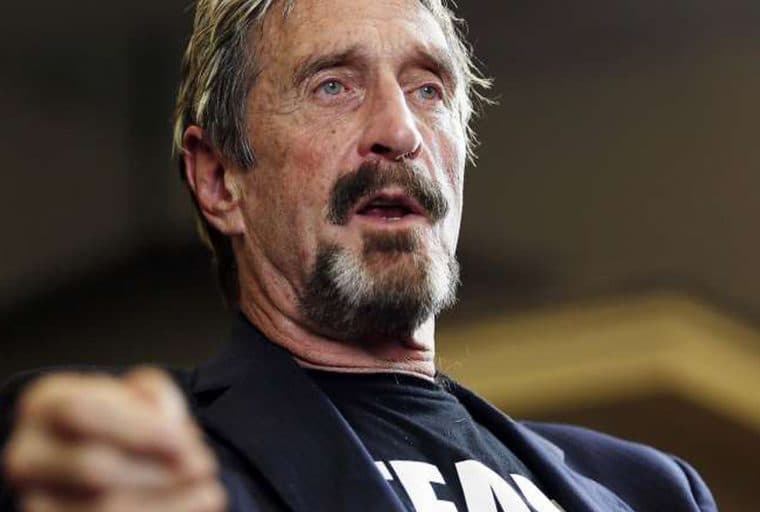 John McAfee Flees U.S. for Alleged Crypto Tax Fraud