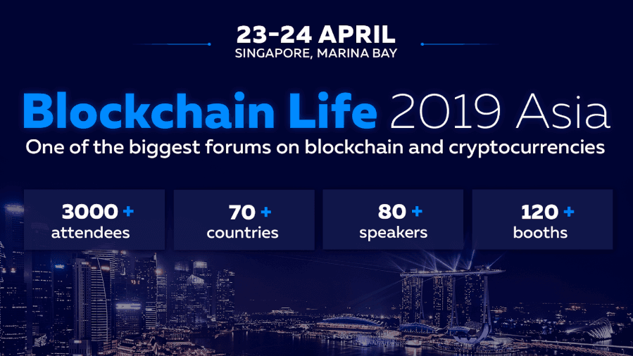 PR: Singapore Hosts Blockchain Life 2019