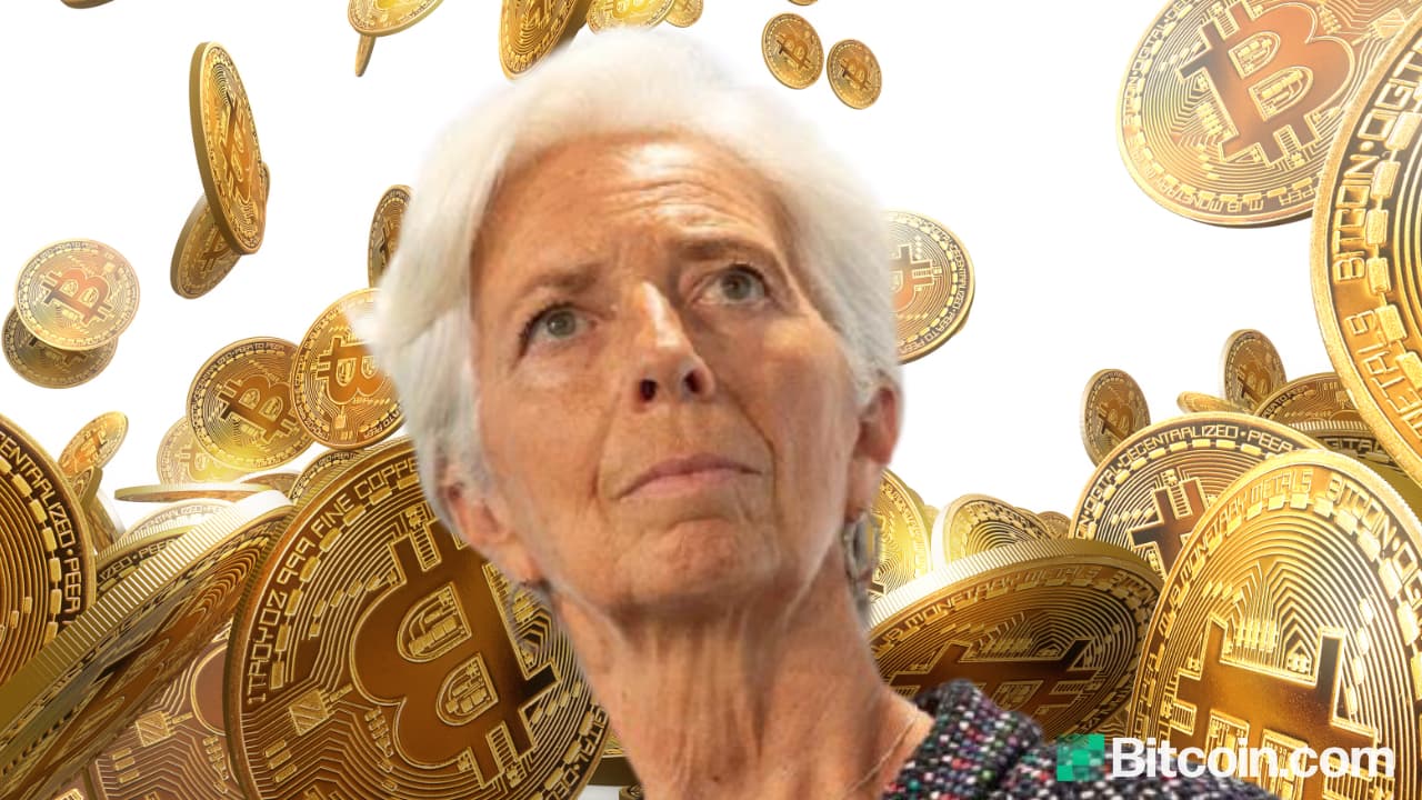 ECB President Christine Lagarde Says 'It's out of the Question' That Central Banks Would Hold Bitcoin