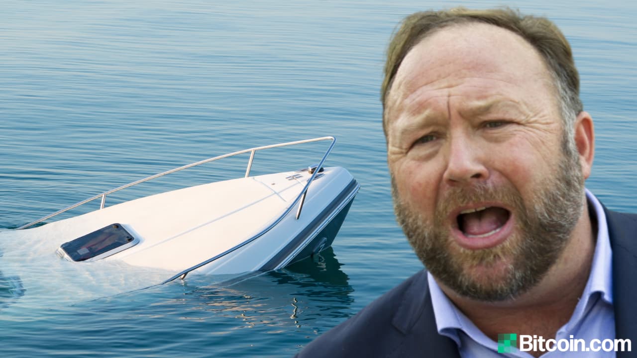 Alex Jones Says He Lost Laptop Containing 10,000 Bitcoins
