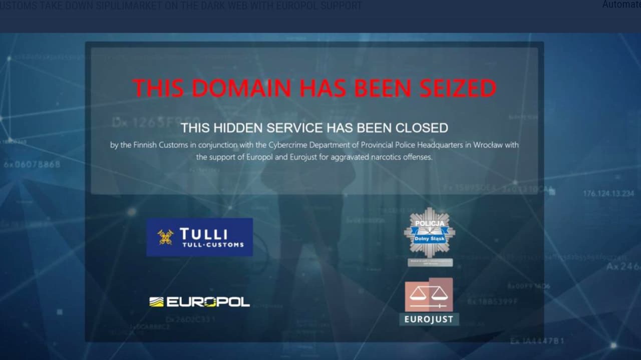 Authorities Shut Down Darknet Marketplace Sipulimarket, Seize Bitcoin