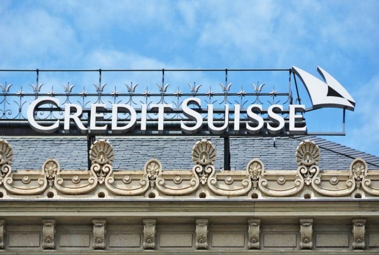 Credit Suisse Is Latest Bank to Charge Clients for Cash Deposits