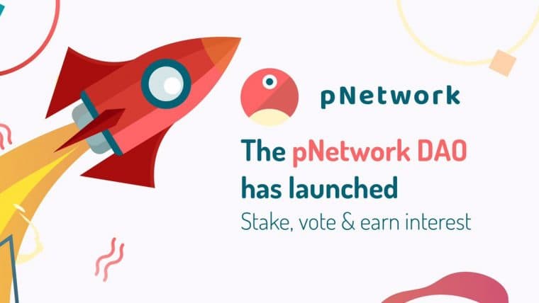 pTokens project launches pNetwork DAO with staking rewards of 42% APR interest
