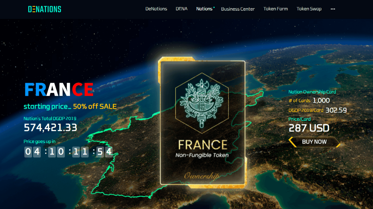 DeNations, a Blockchain-Powered Metaverse, Launches the First INO - Initial Nations Offering