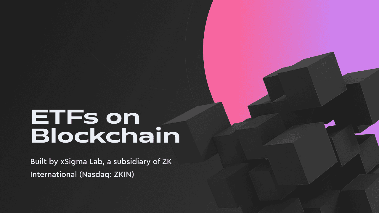 xSigma Announces Its ETF-Like Decentralized Fund and Platform