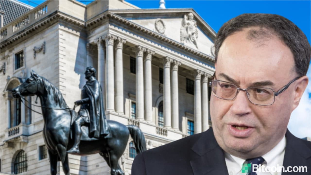 Bank of England Governor Warns Cryptocurrencies Won't Last