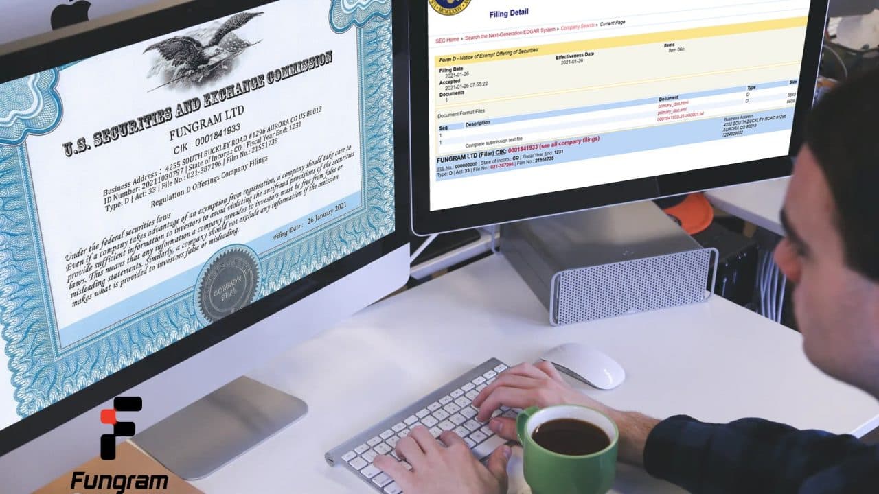 Fungram LTD Has Applied for Exempt Offering of Securities From the SEC