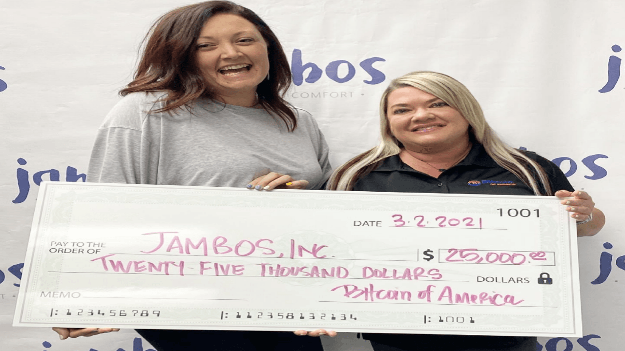 ATM Network Bitcoin of America Partners Announces Partnership With Non-Profit Organization Jambos