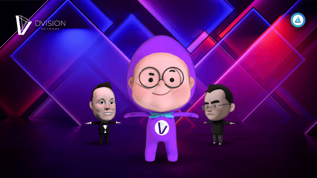 Dvision Network Reveals First NFT Character From Limited Edition Series