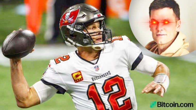 NFL Star Quarterback Tom Brady Hops on the Bitcoin Bandwagon, Turns on Laser Eyes