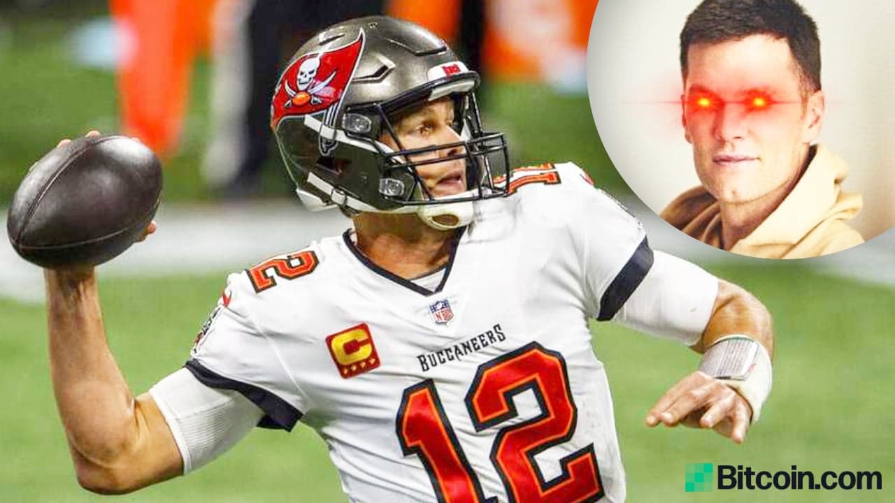 NFL Star Quarterback Tom Brady Hops on the Bitcoin Bandwagon, Turns on Laser Eyes