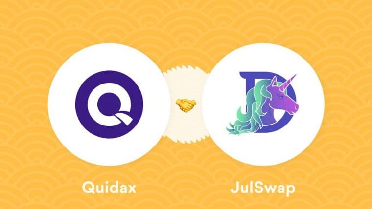 African Founded Crypto Exchange, Quidax Partners With Popular Defi Platform, JulSwap
