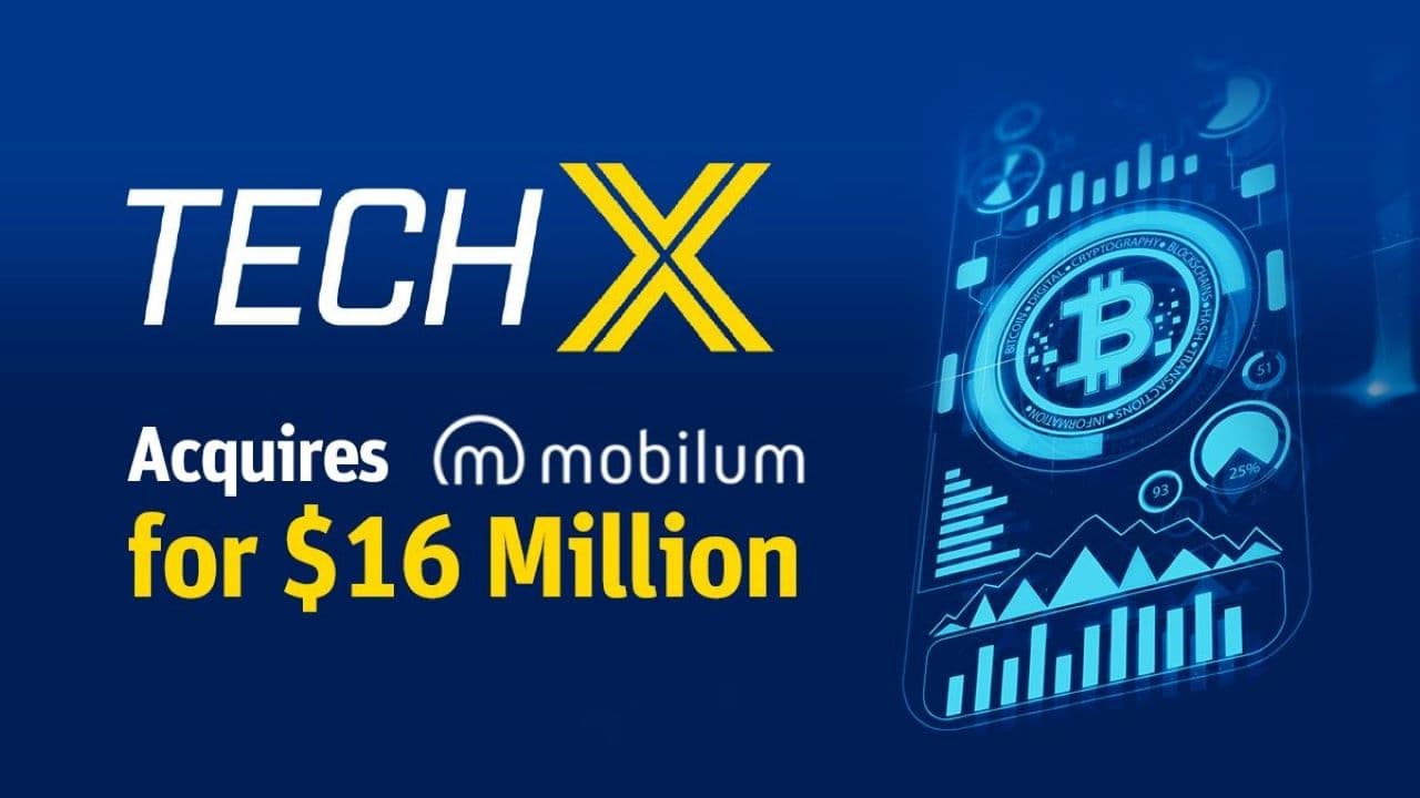 Public Company TechX Technologies Is Making Significant Acquisitions in the Crypto Industry