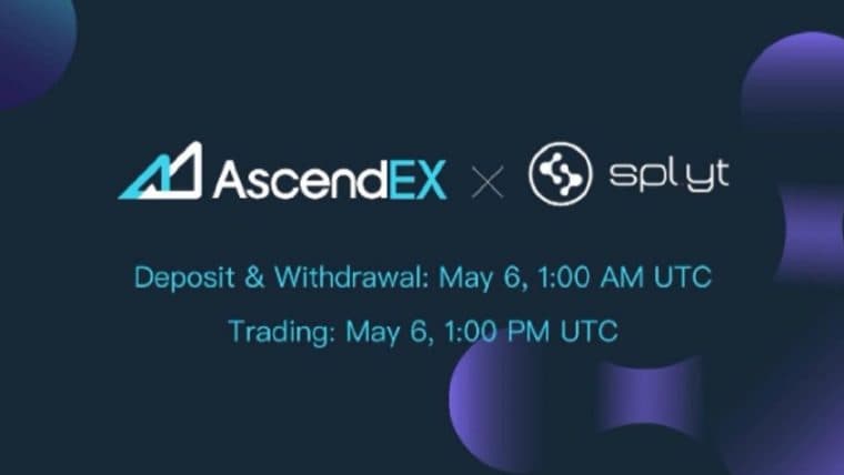 SplytCore Listing on AscendEX