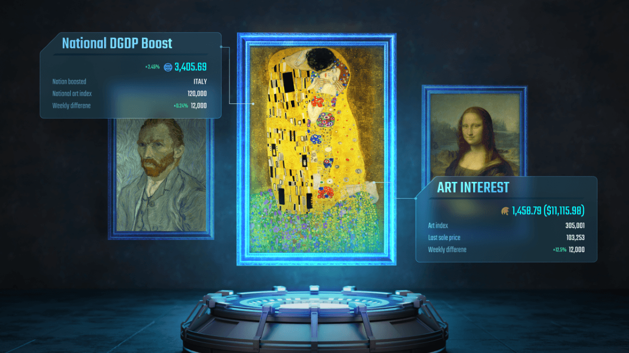 DeNations Hosts NFT Art Exhibition, Celebrating Genesis Block of the DeNations Art Chain