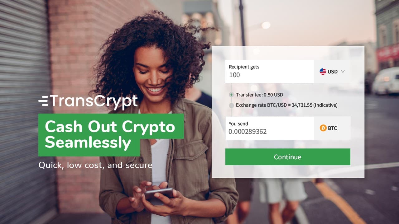 Cash out Your Cryptocurrency Seamlessly With TransCrypt