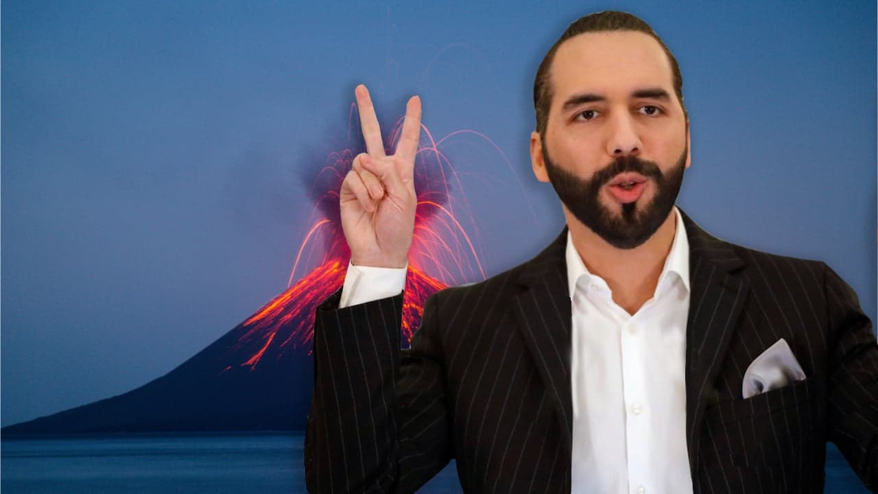 Salvadoran President Shares Video of Volcano-Powered Bitcoin Mining Facility