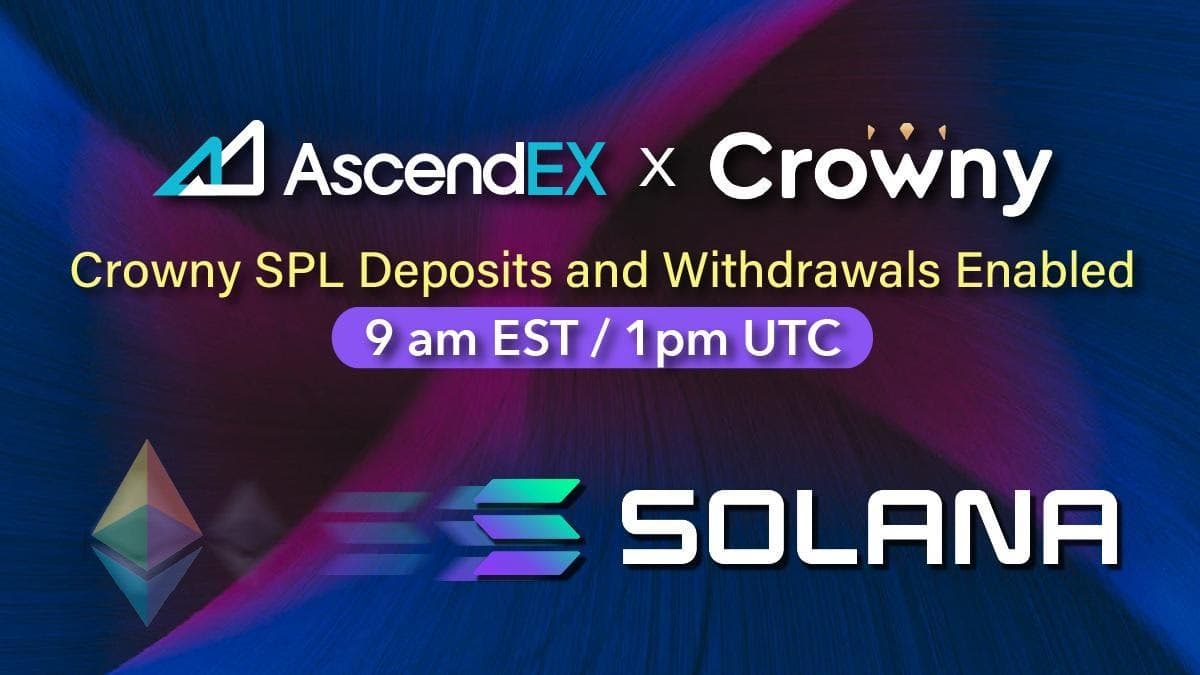 Crowny Loyalty Program Now Available to AscendEX Users
