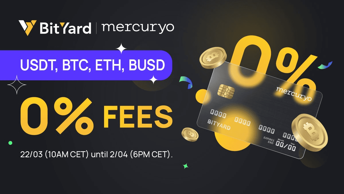 BitYard Officially Partners With Mercuryo to Enhance Crypto Payment Solutions
