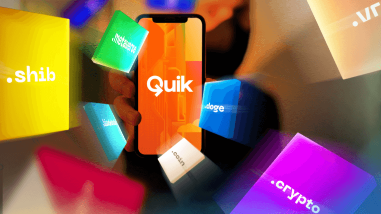 Minting of ․VR, ․Metaverse, ․Chain NFT Domains Now Live on Quik․com