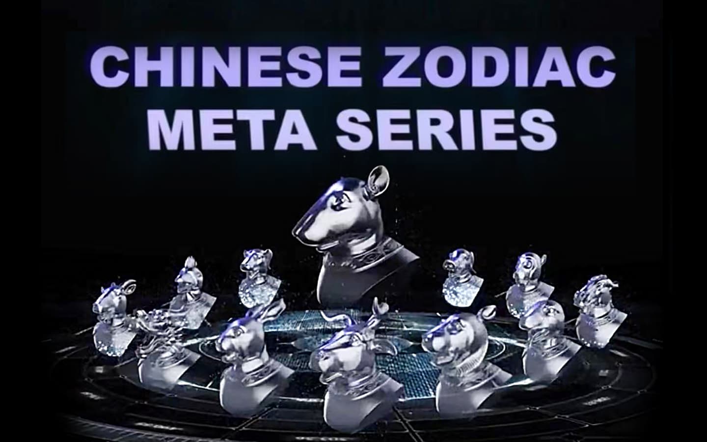 Digital Zodiac Heads Surface on APENFT Marketplace: Decentralized World Welcomes Rare NFT Art Pieces