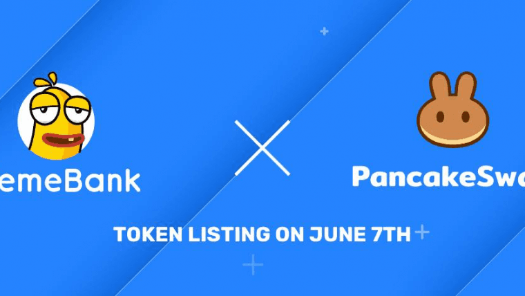 MemeBank to List On Pancakeswap on June 7th