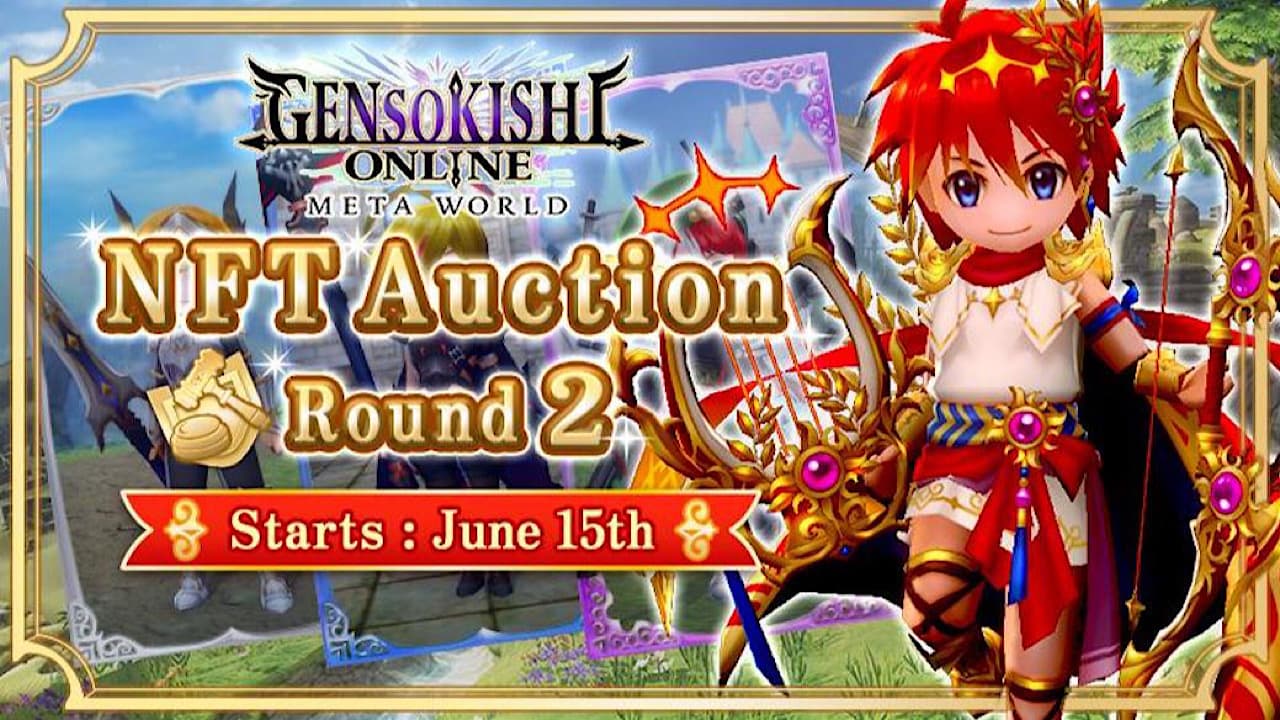 Metaverse Project GensoKishi Online Holds 2nd NFT Auction