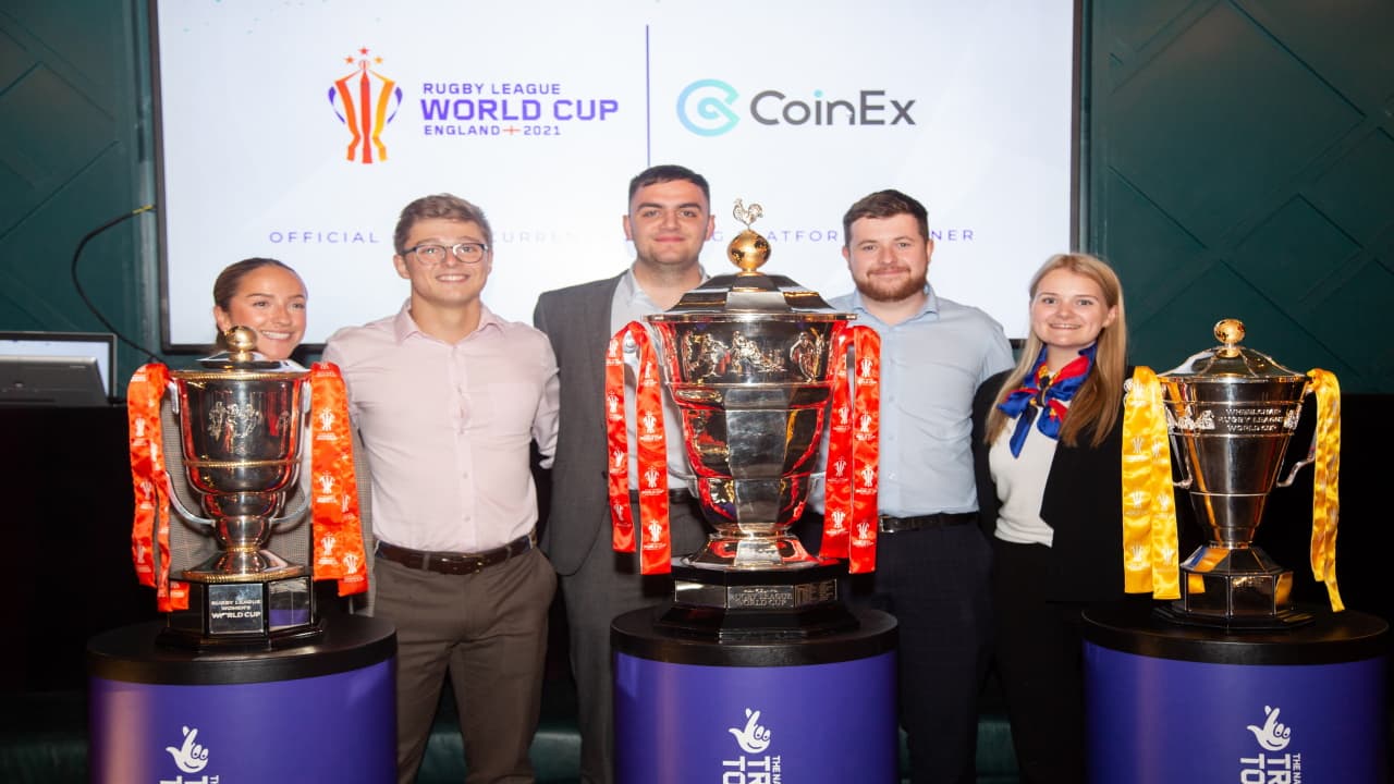 CoinEx, the Official Sponsor of RLWC 2021, Fires Up the Audience in Manchester