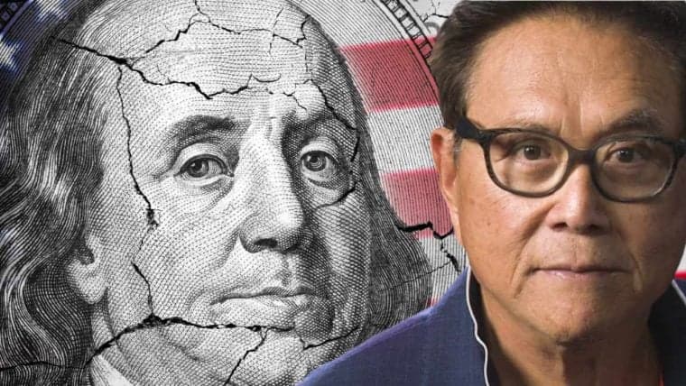 Robert Kiyosaki Predicts US Dollar Will Crash by January — Suggests Buying Bitcoin