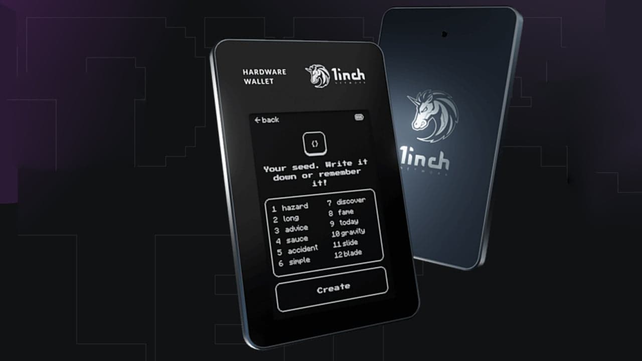 1inch Network Launches Hardware Wallet for Storing Users' Private Keys in a Secure Offline Setting