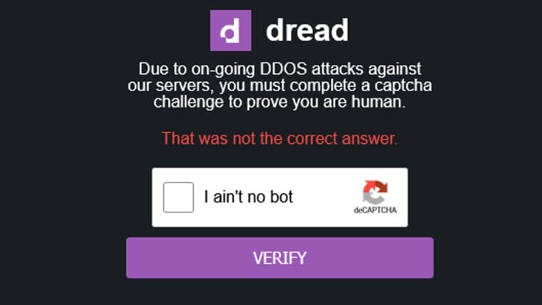Darknet Forum Dread to Relaunch After Month-Long Downtime Due to DDOS Attack