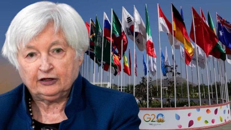 Janet Yellen Says 'Critical' to Establish Strong Crypto Regulation — 'We Haven't Suggested Outright Banning'