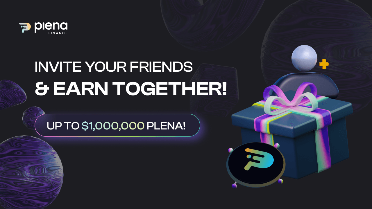 Join the Plena Smart Wallet Referral Program and Win Big with $1,000,000 in PLENA Tokens