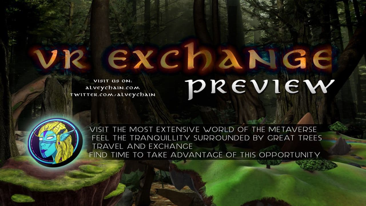 Alvey Chain Introduces World’s First Next-Generation Virtual Reality Multiverse Exchange