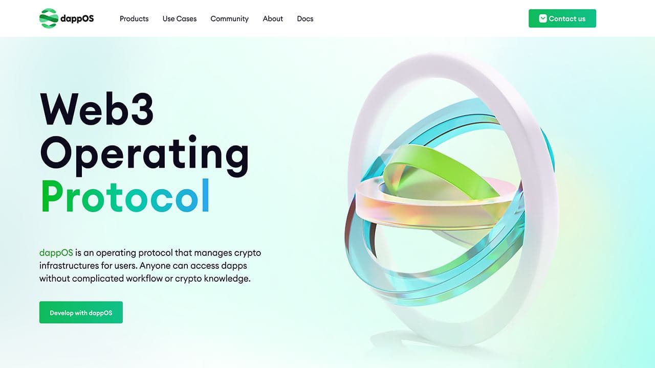 Web3 OS 'dappOS' Facilitates Onboarding the Next Billions of Users