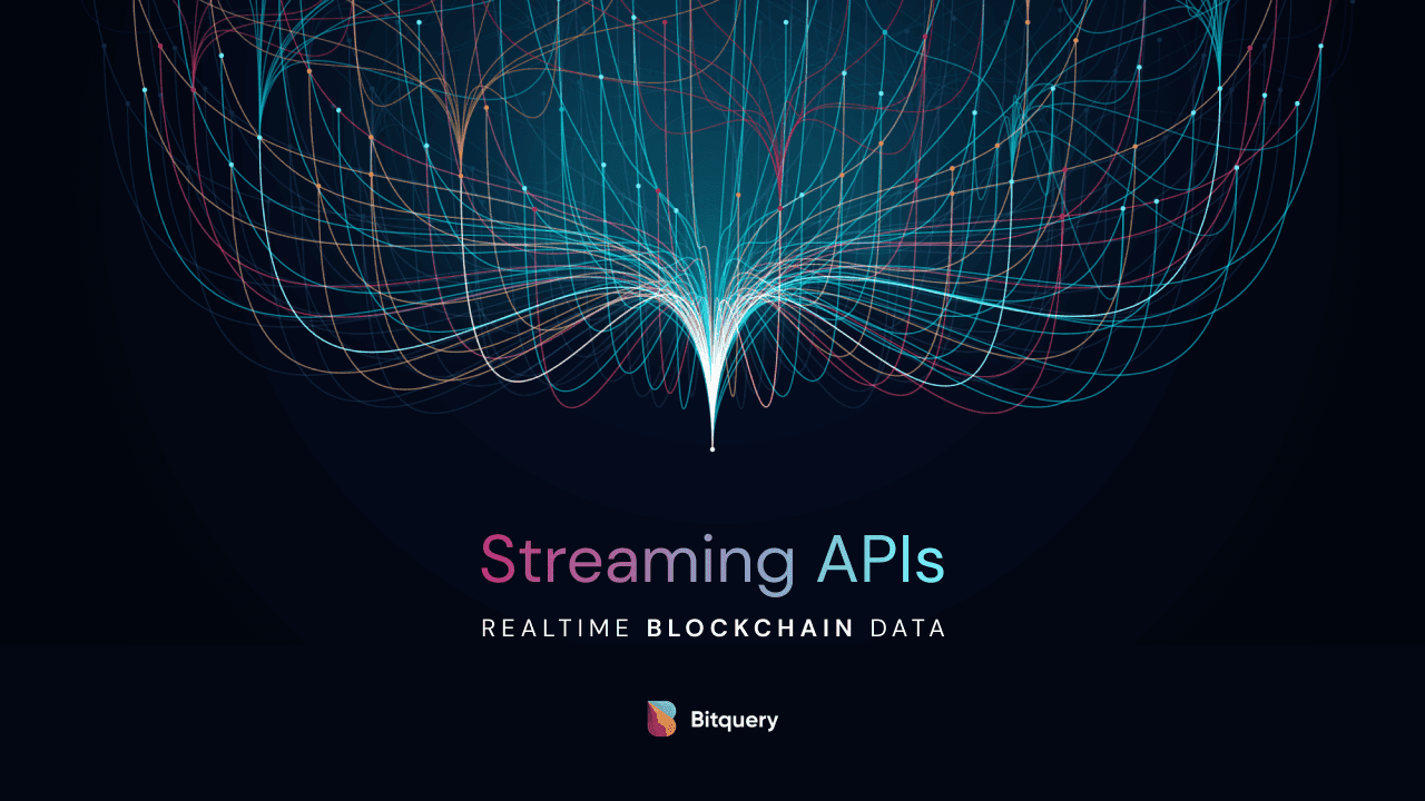 Bitquery's New Streaming API is Changing Web3 Infrastructure Space