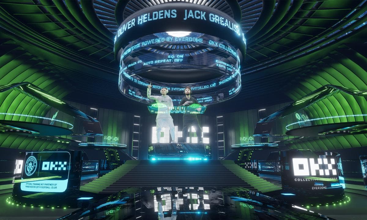 Jack Grealish and Oliver Heldens Debut Musical Collaboration With Exclusive DJ Set in OKX Collective Metaverse