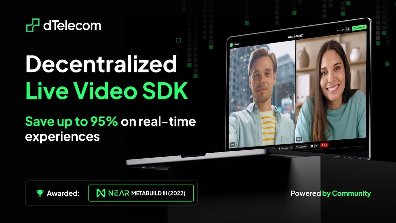 dTelecom Introducing Decentralized Live Video SDK: Save up to 95% on Real-Time Experiences