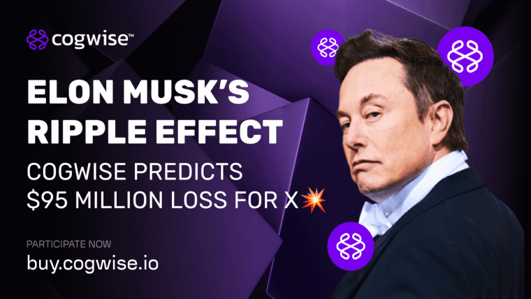 Elon Musk's Ripple Effect: Cogwise Predicts a $95 Million Revenue Loss for X and Its Impact on the Stock Price