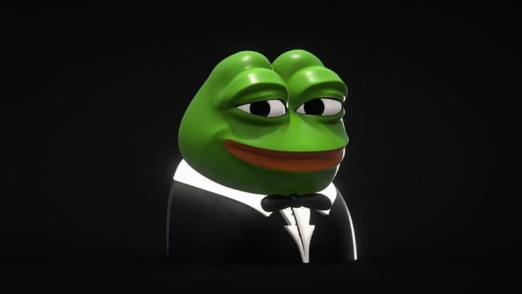 El token meme inspirado en la rana PEPE cae al quinto lugar en medio de la competencia centrada en perros