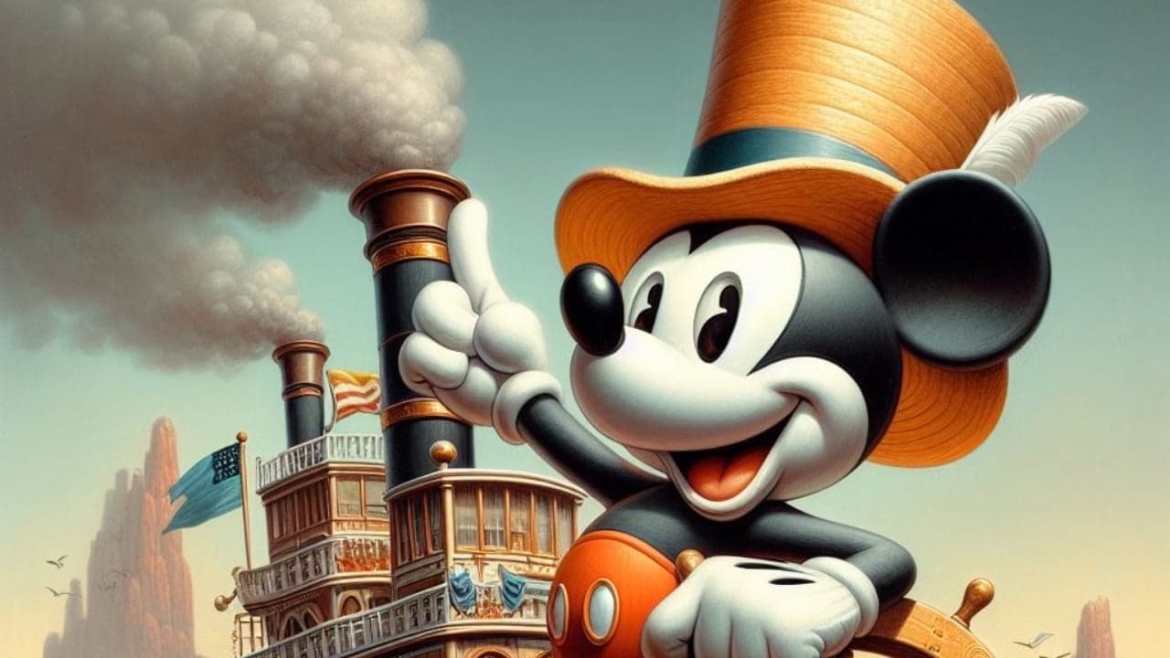 "Mickey Mouse de Steamboat Willie se convierte en NFT tras entrar en el Dominio Público"