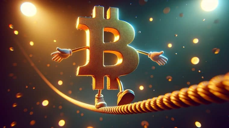Bitcoin Technical Analysis: BTC Balances Above $42,000 Amidst Downtrend Signals