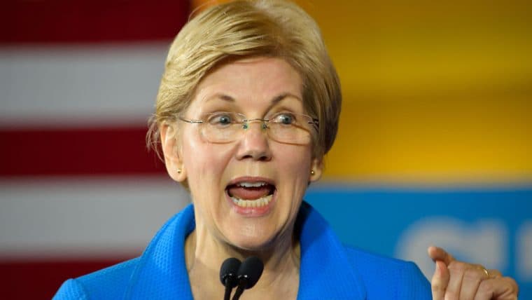 Blockchain-Verband an Elizabeth Warren: Krypto kann potenziell die "Zu groß, um zu scheitern" Banken stören oder mit ihnen konkurrieren