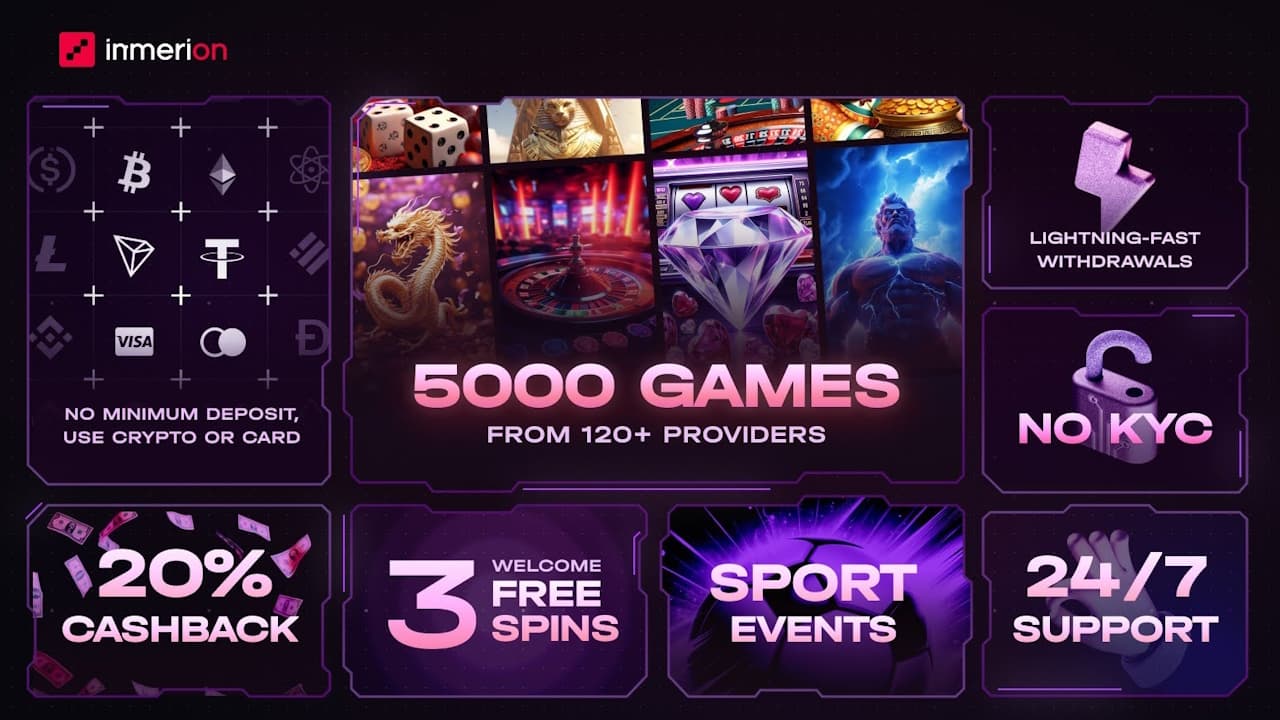 Inmerion Crypto: Win 5 BTC for Free Today