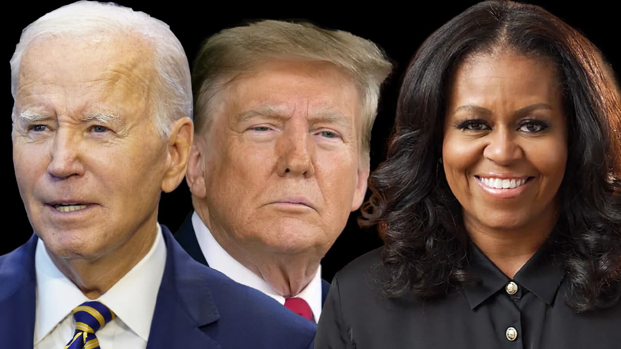 Le marché de prédiction basé sur Polygon montre Michelle Obama montant à la troisième place dans les cotes pour l'élection de 2024, défiant Trump et Biden