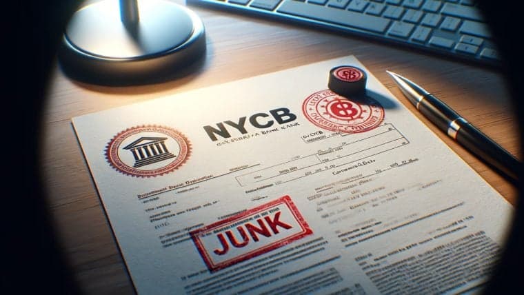 New York Community Bancorp оспаривает статус "мусора" от Moody's, утверждает наличие сильных депозитов
