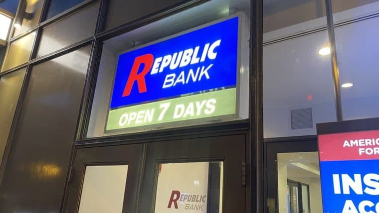 La Republic First Bank di Philadelphia Chiusa dai Regolatori, Attivi Assunti dalla Fulton Bank